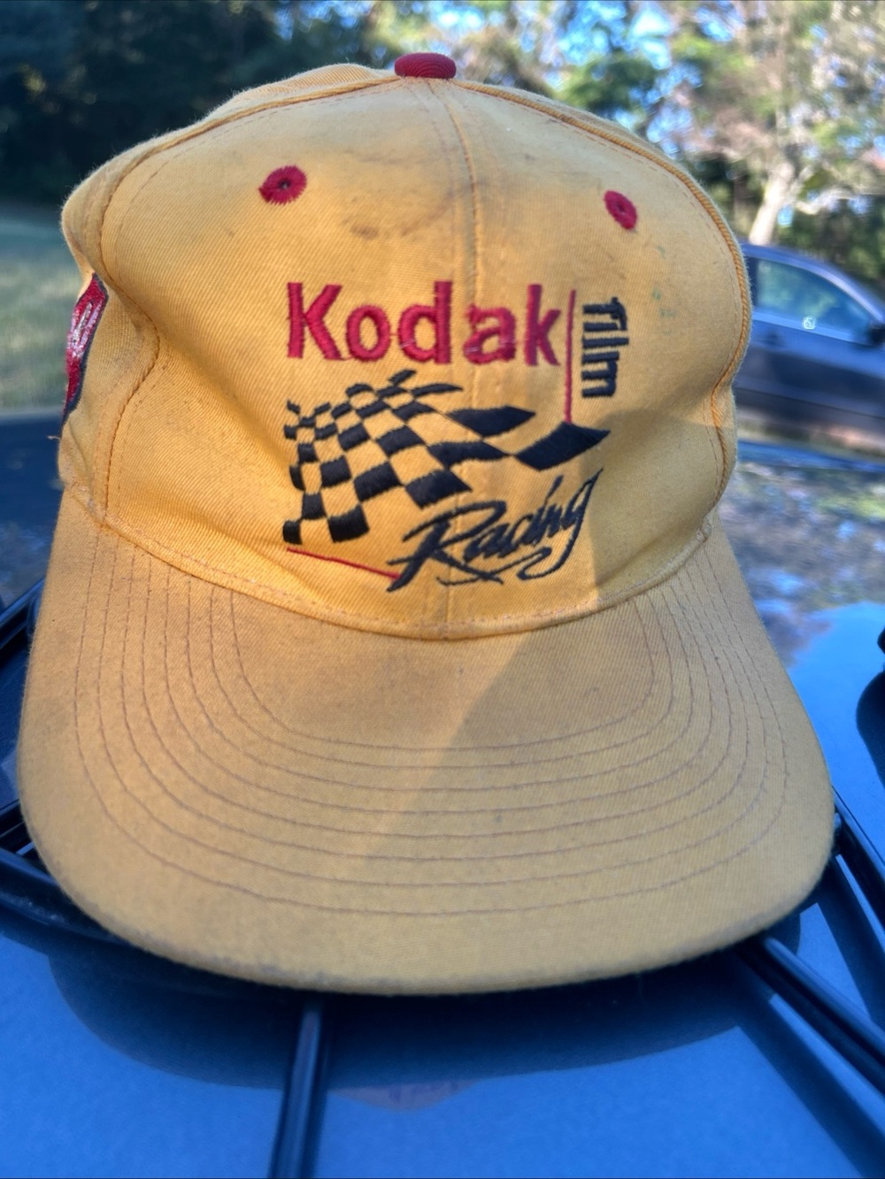 Assorted Racing & Logo Baseball Cap - Red, Yellow, Black - Picture 14 of 15